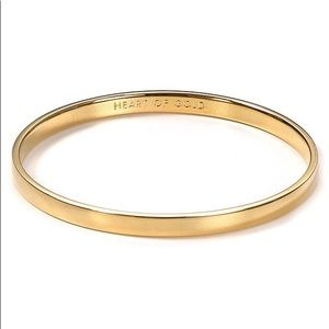 Kate spade heart of gold bracelet